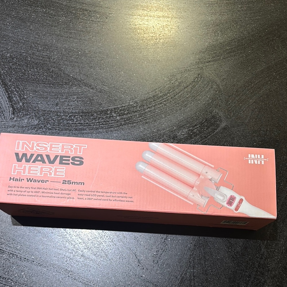 Insert Waves Here Hair Waver 25mm - Pink